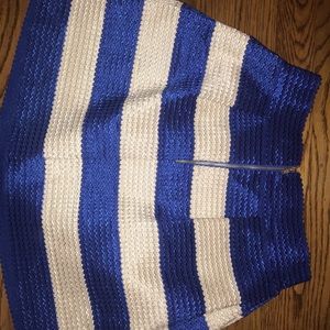 Boutique Striped Skirt